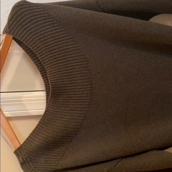 INTERMIX WIDE NECK BELTED TUNIC SWEATER SZ L - Picture 3 of 7